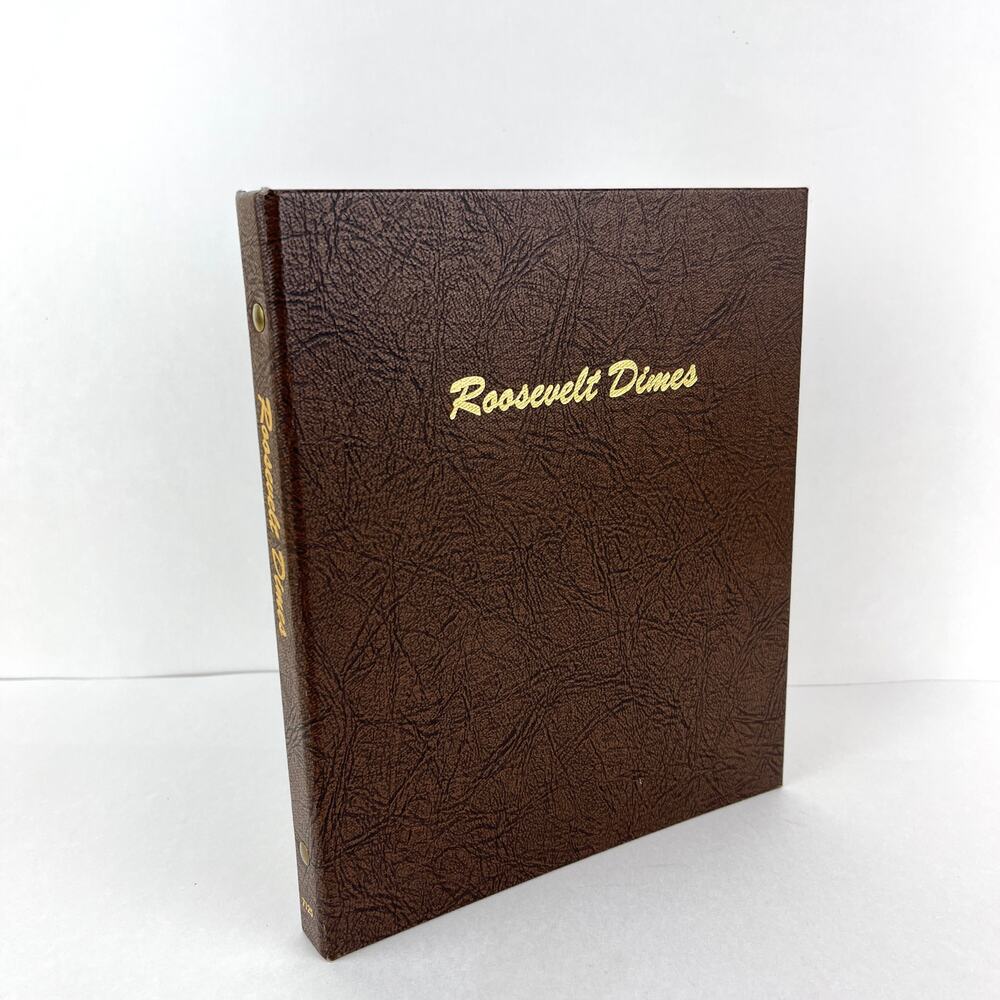 Dansco Roosevelt Dimes Coin Notebook Album